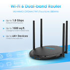 Ax1800 Gigabit Wireless Internet Router Dual Band Wifi 6 Router W touchlink Qos