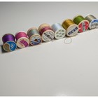 Vintage Sewing Thread Lot 8 Spools Sylko J p Coats Tootal Mercerized Cotton Mix