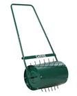 Garvee 23 Inch 2-in-1 Lawn Roller   Aerator  Heavy Duty Lawn Aerator Spike