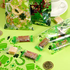 100 Pack St  Patrick Day Candy Cellophane Bags Irish Shamrock Treat Bags Bulk Sa