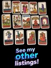 Hoi Polloi Tarot Single - Strength Xi - Only Replacement Card Vtg 1972