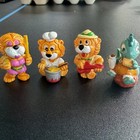 Vintage Ferrero Kinder Surprise Figures Lot 4 1993 Lions 1995 Dino Pvc