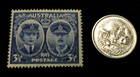 Australia Collection - Unused Stamp   5 Cents Used Coin - Educational Item  