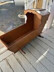Antique Wood Baby Cradle 1800s