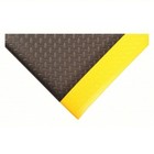 Wearwell Ultrasoft Diamond-plate Spongecote Mat - Black yellow  Anti-fatigue E66