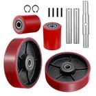 20mm Id Bearings Steer Wheel Pallet Jack Truck Wheels Replacement Kit Load Wheel