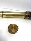 Antique 19th Century Brass Expandable 37  Nautical Telescope Monocular Spyglass 