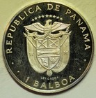 Mw28800 Panama Silver Crown - Balboa 1980   Low Mintage  2 629  Km 39 3   Proof