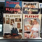      1975 Playboy Magazine Lot Of 12 Issues Full Complete Set With Centerfolds     
