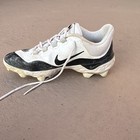 Nike Men s Baseball Cleats White black Us Size 10 Medium  d  M 