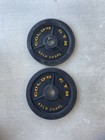Gold   s Gym Vintage Olympic 45 Lb Weight Plates 2x45lb Total 90 Lbs Rare