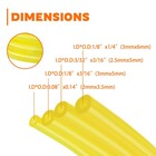 4 Sizes Gas Fuel Line Hose Yellow 32ft Fuel Tube For 2 Cycle Small Engine