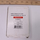  500-pk  Reliable Narrow Crown Staples Gold 18-gauge 1 2  91298012