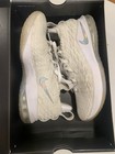 Nike Lebron Xv Low Metallic Silver-white In Very Good Condition