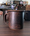 Arabia Of Finland Ruska Light   Dark Brown 3 3 8  9oz Mug Multiple Available Mcm