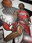 Michael Jordan Signed Numbered Art Print Poster Daymon Greulich Rare
