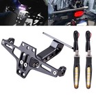 License Tail Tidy Plate Bracket Holder W led Turn Signal For Honda Cbr250r 11-18