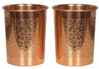 100  Pure Copper Water Drinking Glass Ayurvedic Health Benefits Set Of 12