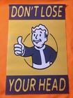 Fallout Pip-boy Don   t Lose Your Head Poster - Nuka Cola Cap   Sticker