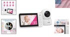 Baby Monitor Video Camera 5  Lcd Night Vision 17h Long Range Secure