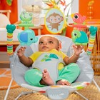 Playful Paradise Vibrating Baby Bouncer With Toys  Detachable Toy Bar  Machine