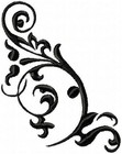 Intricate Swirling Floral Home Decor Reusable Stencil - Stencilair