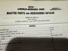 1973 Motorcraft Ford Car Parts Master Catalog   Autolite Parts   Accessories Oem