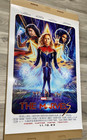 Disney Marvel The Marvels Movie Poster Double Sided Ds 27x40 New  Authentic