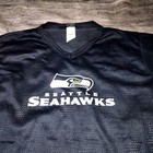 Seattle Seahawks Franklin Nfl Football Jersey L Large Mesh V Neck Sportswear