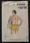 Vtg Kwik Sew 814  Men s Swim Trunks Pattern  Ca  1977  Sizes  30-34 Uc ff 