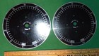  2  5-1 2 Inch Ohmite Control Plates  0-100  Nos Clean  1950 s