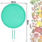 Splatter Screen For Frying Pan  Grease Guard  Green  Green
