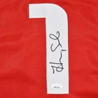 Hope Solo Signed Usa Olympic Red Soccer Jersey  jsa 
