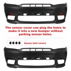 For Dodge Durango 2014-2020 Srt Style Front Bumper Cover Grill Led Fog Light Kit