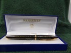 Nib Vintage Waterman Carene Rollerball Pen Sea Green Shimmer Gold Needs Refill