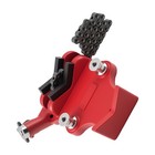 Chain Clamp Bench Vise 1 2-8 Inch Pipe Cast Iron Heavy Duty Screw 34 6 Inch