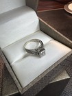 Dean s Jewelry 14k White Gold Princess Cut Diamond Engagement Ring 0 74ctw 4
