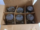 Anchor Glass Mug Set 6 Golden Harvest Clear Drinking 16 Oz Mugs Tea Beer Lemonad