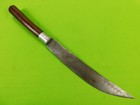 Antique Indonesian Large Engraved Knife Sword W  Scabbard