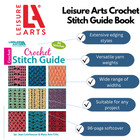 Leisure Arts Crochet Stitch Guide For Beginners  Crochet Book With Step-by-step
