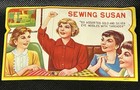 Vintage  sewing Susan  Needle Book sewing Kit Japan 1950 s Original Packaging