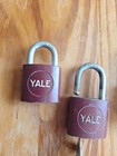  3  Old Vintage  Yale Padlocks  No Key Locksmith  Art  Collectors   