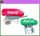 Personalised Embroidered Wheelbarrow Cover   3 Sizes   Barrow Water Resistant