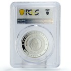 Congo 10 Francs Conservation Wildlife Hippo Fauna Pr70 Pcgs Silver Coin 1999