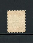 Canada  0 01 Cent Queen Victoria Stamp Scott  35 Crease  used 