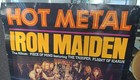 Hot Metal Promo Poster Ft  Iron Maiden  Queensryche  Helix  1983   80s  Capitol