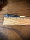 Antique Repousse Sterling Silver Handle Victorian Sewing Awl Stiletto Seamstress