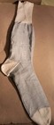 Vintage Baby Blue Socks Made In France Expressly For Jordan Marsh 20  Full Calf
