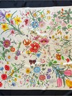 Must Have Gucci Flora Accornero Silk Scarf 34 In Sq Fair Condition