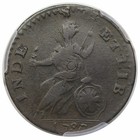1787 Vermont Copper  Bust Right  Rr-12  Struck Over Nova Constellatio  Pcgs Xf40